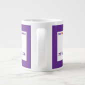 PurpleAmerica Jumbo Coffee Mok (Achterkant)