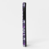 PurpleBerry Camo Patroon Case-Mate iPhone Case (Achterkant/links)