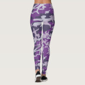 PurpleBerry Camo Pattern Leggings (Achterkant)