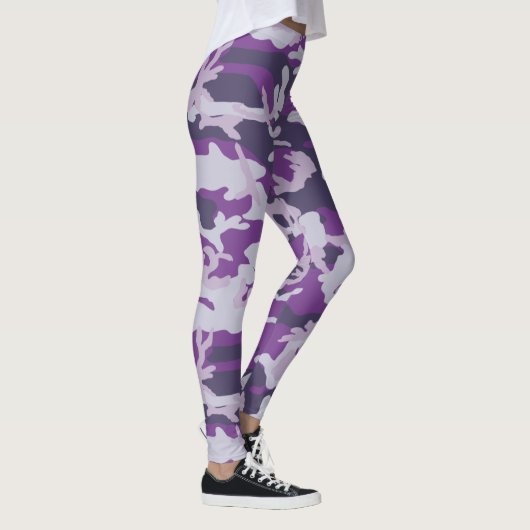 PurpleBerry Camo Pattern Leggings (Rechts)