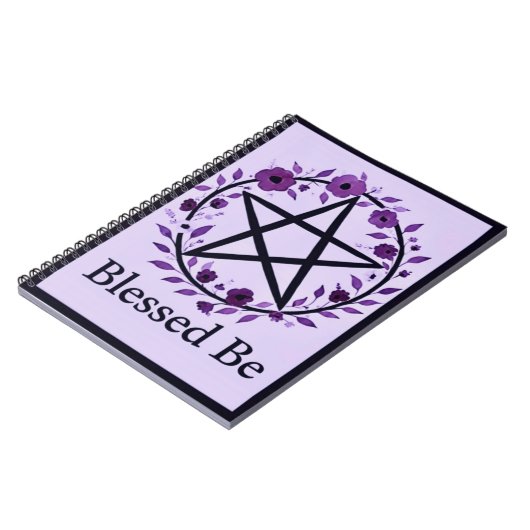 PurpleBlessedBe Notitieboek (Linkerzijde)