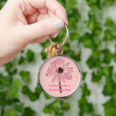 purpleconeflowerbemind3 sleutelhanger (Hand)