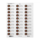 PurpleGlitzy Party Meisje Etiket (Full Sheet)