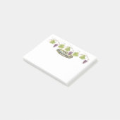 PurpleGrape Clusters Grape Leaves - Wine oClock | Post-it® Notes (Schuin)