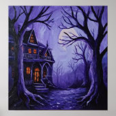PurpleHauntedHouse Poster (Voorkant)
