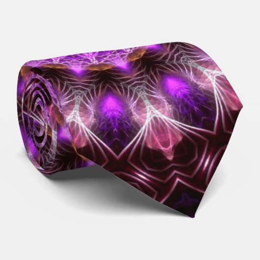 PurpleLight-Stropdas Stropdas (Opgerold)