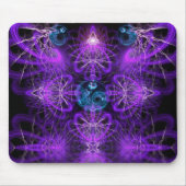 Purplelina Visionary Fractal Art Mousepad Muismat (Voorkant)