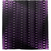 Purplenight Licht Douchegordijn (Voorkant)