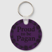 PurplePaganPride Sleutelhanger (Voorkant)