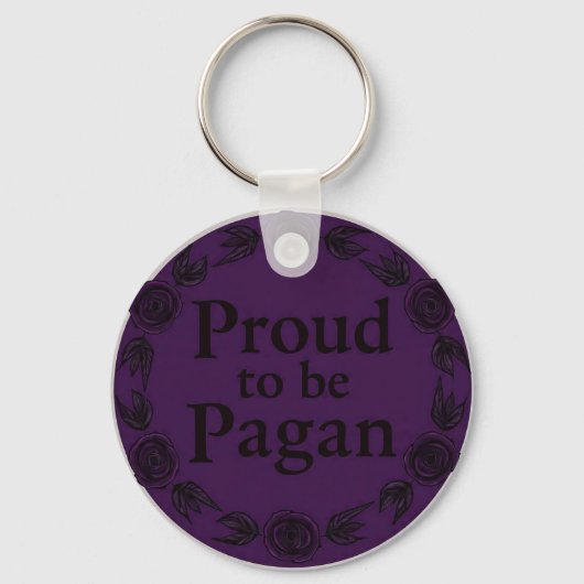 PurplePaganPride Sleutelhanger (Voorkant)