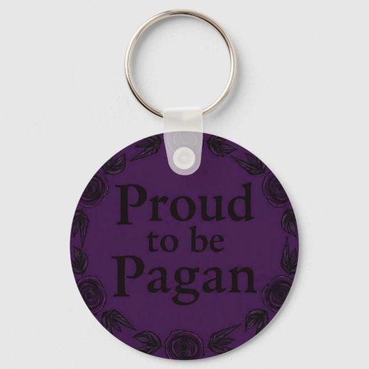 PurplePaganPride Sleutelhanger (Achterkant)