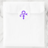 purplerain , prince ,princerogersnelson ,paisleypa ronde sticker (Tas)