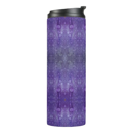 Purples Ikat 5 Thermosbeker (Gedraaid links)