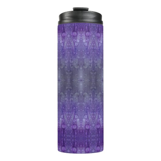 Purples Ikat 8 Thermosbeker (Voorkant)