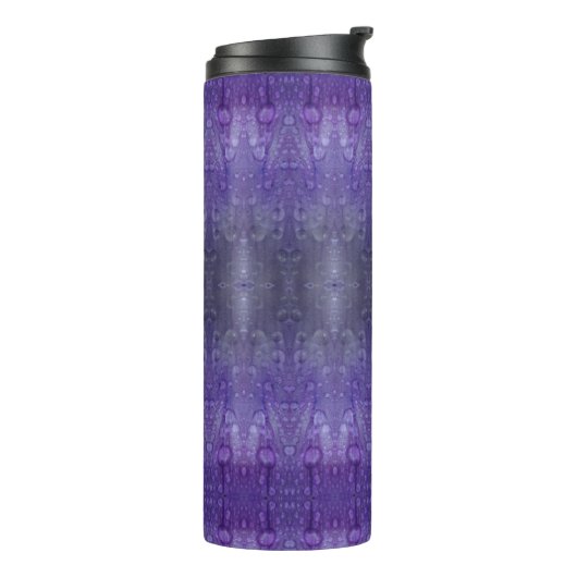 Purples Ikat 8 Thermosbeker (Gedraaid links)