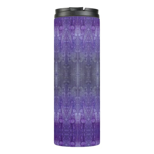 Purples Ikat 8 Thermosbeker (Achterkant)