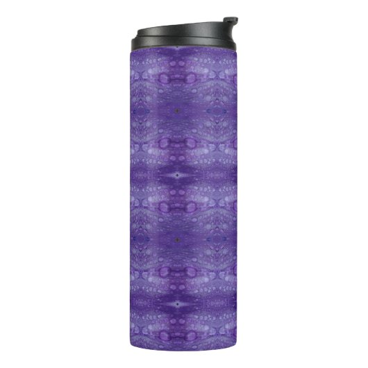 Purples Ikat 9 Thermosbeker (Gedraaid links)
