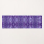 Purples Ikat 9 Yogamat (Achterkant (horizontaal))