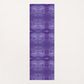 Purples Ikat 9 Yogamat (Voorkant)