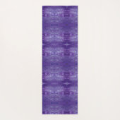 Purples Ikat 9 Yogamat (Achterkant)