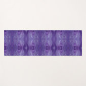 Purples Ikat 9 Yogamat (Voorkant (horizontaal))