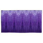 Purples Ikat  Kussensloop (Voorkant-Links)