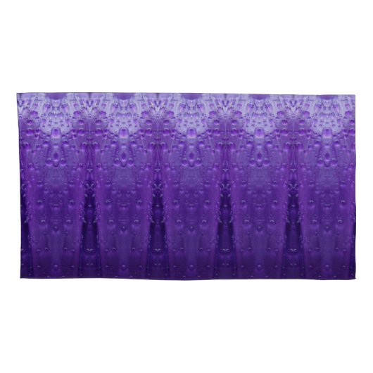 Purples Ikat  Kussensloop (Achterkant-Rechts)