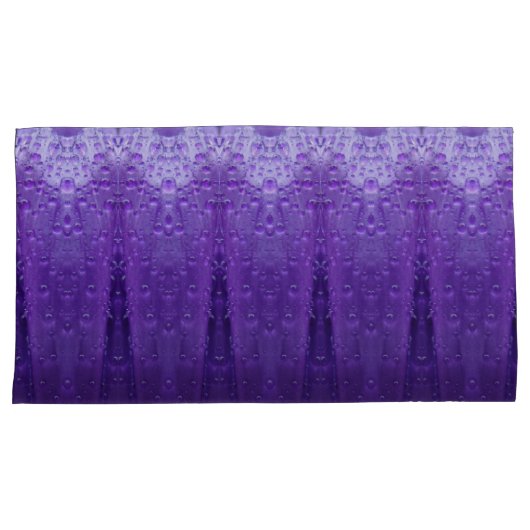 Purples Ikat  Kussensloop (Voorkant-Rechts)