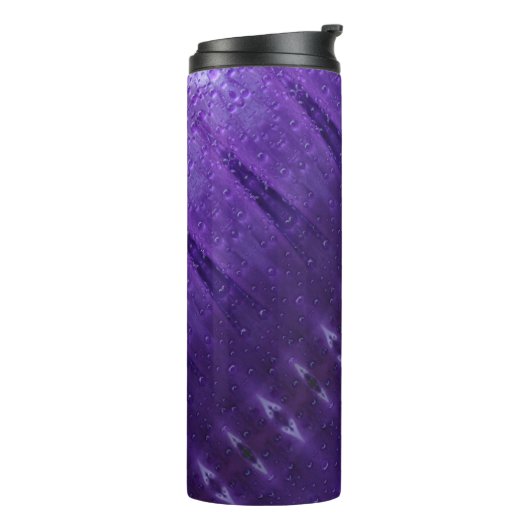 Purples Ikat Thermosbeker (Gedraaid links)