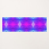 Purples Ikat too Miami Yogamat (Achterkant (horizontaal))