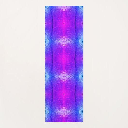Purples Ikat too Miami Yogamat (Voorkant)