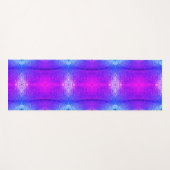 Purples Ikat too Miami Yogamat (Voorkant (horizontaal))