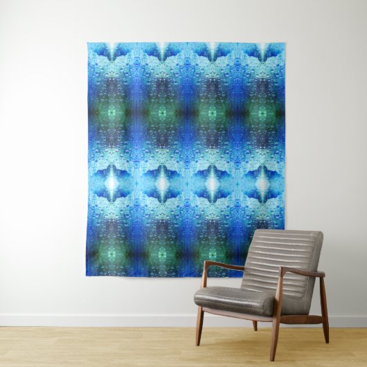 Purples Ikat X GL Wandkleed (In situ)