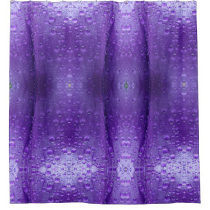 Purples Ikat Zen Douchegordijn