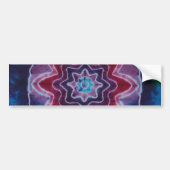 Purples Stars Tie Dye Sticker (Voorkant)