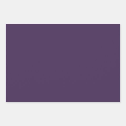 Purples, Teals, Blue & White Plaid Inpakpapier Vel (Voorkant 2)