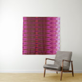 Purples X 1974 Ikat 3 Wandkleed (In Situ (horizontaal))