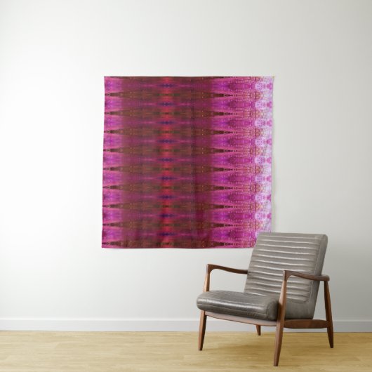 Purples X 1974 Ikat 3 Wandkleed (In Situ (horizontaal))