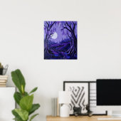 PurpleTwilight Poster (Thuiskantoor)