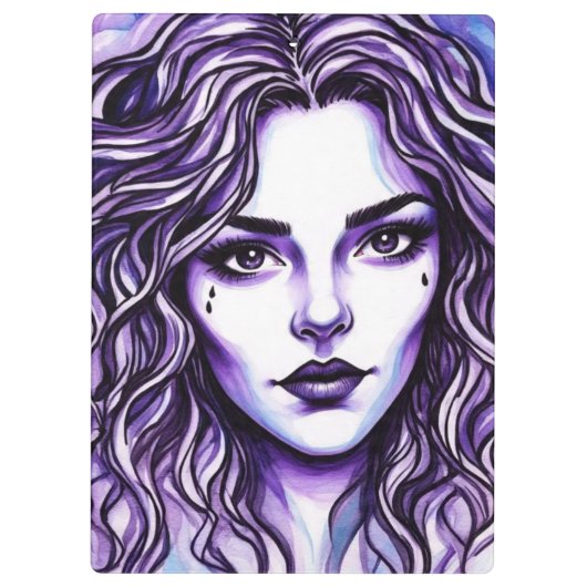 PurpleVibes Klembord (Achterkant)