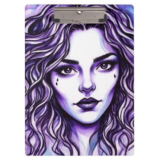 PurpleVibes Klembord (Voorkant)