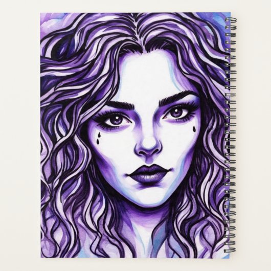 PurpleVibes Planner (Achterkant)