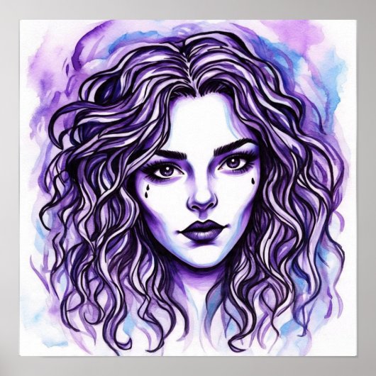 PurpleVibes Poster (Voorkant)