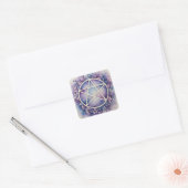 PurpleVibes Vierkante Sticker (Envelop)