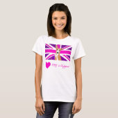 PURPLEWHIPPET Basic T-shirt (Voorkant volledig)