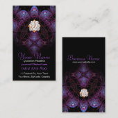 Purplezee v2 Fractal Visitekaartje (Voorkant / Achterkant)