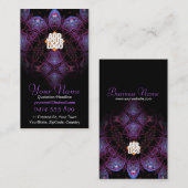 Purplezee v2 Fractal Visitekaartje (Voorkant / Achterkant)