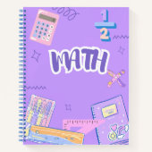 Purpol-Wiskunde 💜📐 Notitieboek (Voorkant)