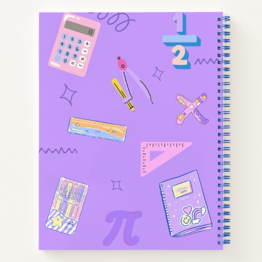 Purpol-Wiskunde 💜📐 Notitieboek (Achterkant)