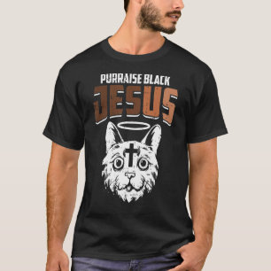 Purpose Black Jesus Black History Maand Cute BLM T-shirt